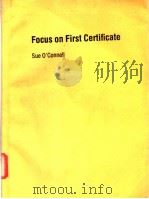 Focus on First Certificate PDF电子版封面