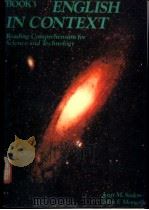 ENGLISH IN CONTEXT BOOK 3 PDF电子版封面