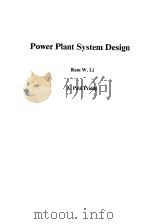 Power Plant System Design PDF电子版封面