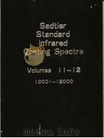 Standard Infrared Grating Spectra Volumes 11-12 PDF电子版封面