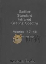 Standard Infrared Grating Spectra Volume 47-48 PDF电子版封面
