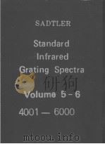 Standard Infrared Grating Spectra Volume 5-6 PDF电子版封面