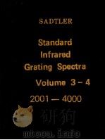 Standard Infrared Grating Spectra Volume 3-4 PDF电子版封面