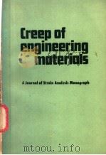 Creep of engineering Materials PDF电子版封面