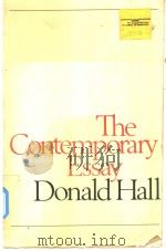 THE CONTEMPORARY ESSAY DONALD HALL PDF电子版封面 0312166672