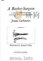 A Barber-Surgeon（ PDF版）