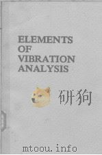 Elements of Vibration Analysis PDF电子版封面 0070413401 LEONARD MEIROVITCH
