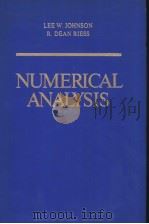 NUMERICAL ANALYSIS PDF电子版封面 0201034425 LEE W.JOHNSON R.DEAN RIESS