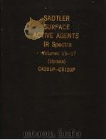 SADTLER SURFACE ACTIVE AGENTS IR Grating Spectra Volumes 15-17（ PDF版）