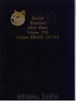 Sadtler Standard Ultra Violet Volume 132 PDF电子版封面