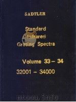 SADTLER Standard Infrared Grating Spectra Volume 33-34（ PDF版）