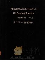 PHARMACEUTICALS IR Grating Spectra Volume 1-2（ PDF版）