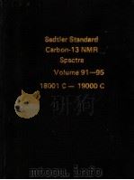 Sadtler Standard Carbon-13 NMR Spectra Volume 91-95 PDF电子版封面