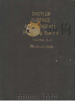 SADTLER SURFACE ACTIVE AGENTS IR Grating Spectra Volumes 3-5（ PDF版）