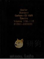 Sadtler Standard Carbon-13 NMR Spectra Volumes 106-110 PDF电子版封面