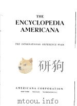 THE ENCYCLOPEDIA AMERICANA VOLUME 11 PDF电子版封面