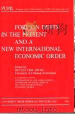 FOREIGN DEBTS IN THE PRESENT AND A NEW INTERNATIONSAL ECONOMIC ORDER PDF电子版封面 081330489X DETLEV CHR。DICKE University of