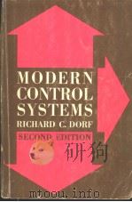 MODERN CONTROL SYSTEMS SECOND EDITION PDF电子版封面 RICHARD C.DORF