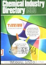 CHEMICAL INDUSTRY DIRECTORY 1980 PDF电子版封面 0510487122