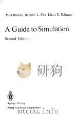 A GUIDE TO SIMULATION SECOND EDITION PDF电子版封面 0387964673 PAUL BRATLEY BENNETT L.FOX L