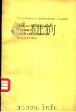 CHEMICAL THERONDYANAMICS IN INDUSTURY:MODELS AND COMPUTATION PDF电子版封面 0632012137 T.I.BARRY