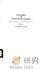 DYNAMICS OF NONLINEAR SYSTEMS PDF电子版封面 VLADIMIR HLAVCEK