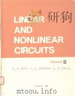 LINEAR AND NONLINEAR CIRCUITS VOLUME 2 CHAPTER 6 FIRST-ORDER CIRCUITS 1984 PDF电子版封面 E.S.KUH C.A.DESOER L.O.CHUA