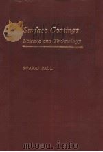 SURFACE COATINGS SCIENCE AND TECHNOLOGY（ PDF版）