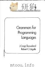 Grammars for Programming Languages（ PDF版）