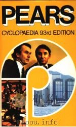 PEARS CYCLOPAEDIA HISTORICAL EVENTS 1987 PDF电子版封面 0720715237