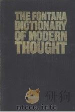 The Fontana Dictionary of Modern Thought（1977 PDF版）