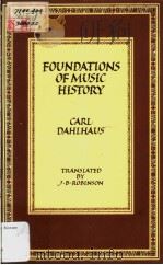 Foundations of Music History 1983 PDF电子版封面 0521298903 J.B.Robinson