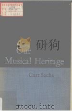 Our Musical Heritage:A SHORT HISTORY OF MUSIC SECOND EDITION PDF电子版封面 Curt Sachs