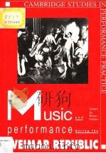 Music and performance during the Weimar Republic PDF电子版封面 0521420121 BRYAN GILLIAM
