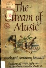 THE STREAM OF MUSIC PDF电子版封面