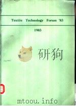 Textile Technology Forum'83 PDF电子版封面