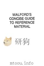 WALFORD‘S CONCISE GUIDE TO REFERENCE MATERIAL（1981 PDF版）