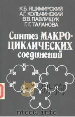 Сцнмез　МАКРО·ЦИК?ИЧЕСКИХ　сое нен?й（ PDF版）