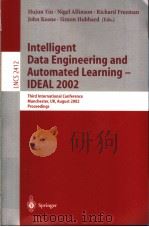 Intelligent Data Engineering and Automated Learning-IDEAL 2002 PDF电子版封面 3540440259