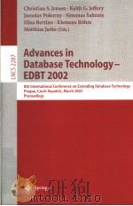 Advances in Database Technology-EDBT 2002 PDF电子版封面 3540433241