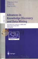 Advances in Knowledge Discovery and Data Mining PDF电子版封面 3540437045