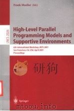 High-Level Parallel Programming Models and Supportive Environments PDF电子版封面 3540419446
