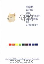 HEALTH SAFETY AND DNVIRONMENT GUIDELINES FOR CHROMIUM PDF电子版封面