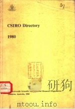 CSIRO DIRECTORY  1980（ PDF版）