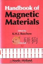HANDEBOOK OF MAGNETIC MATERIALS VOLUME 12 PDF电子版封面 0444502491 K.H.J.BUSCHOW