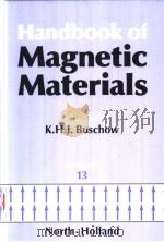 HANDEBOOK OF MAGNETIC MATERIALS VOLUME 13 PDF电子版封面 0444506667 K.H.J.BUSCHOW