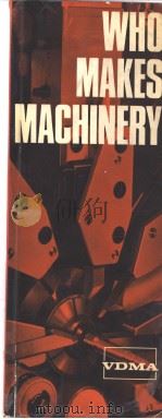 WHO MAKES MACHINERY 31ST DEITION 1969 PDF电子版封面