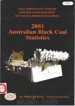 AUSTRALIAN BLACK COAL STATISTICS 2001 PDF电子版封面