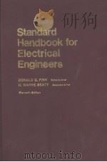 STANDARD HANDBOOK FOR ELECTRICAL ENGINEERS SECTION 12 ECONOMICS OF BUIK ELECTRIC POWER SUPPLY PDF电子版封面 DONALD G.FINK H.WAYNE BEATY