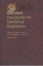 STANDARD HANDBOOK FOR ELECTRICAL ENGINEERS SECTION 16 POWER-SYSTEM INTERCONNECTIONS PDF电子版封面 DONALD G.FINK H.WAYNE BEATY